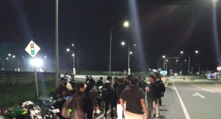 Cegah Balap Liar, Polres Simalungun Turunkan Tim Laser di Jalan Medan