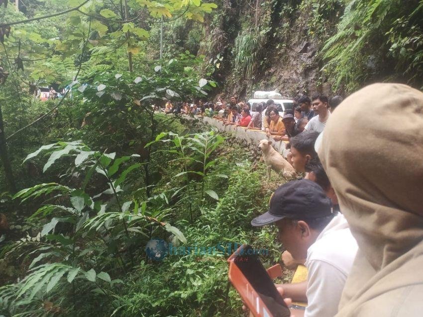 Dikejar Warga, Dua Pencuri Nekat Lompat ke Jurang Batu Lubang Tapteng