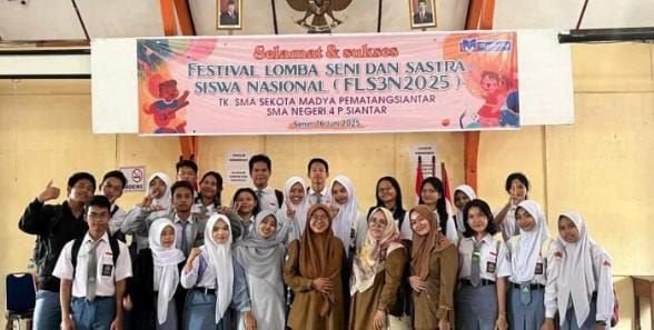 Siswa SMAN 5 Pematangsiantar Raih Prestasi di Ajang FLS3N