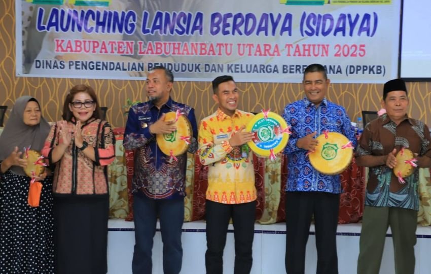Dinas PPKB Labura Launching Program Sidaya
