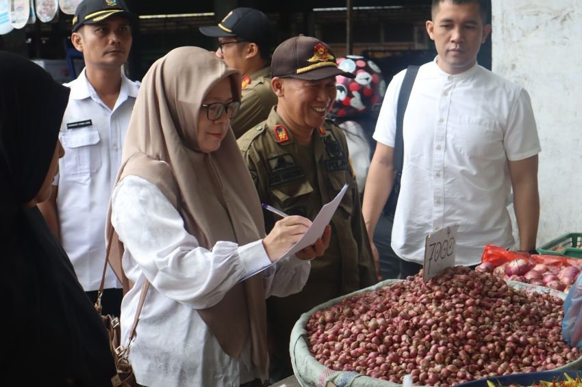 Satgas Ketahanan Pangan Tebingtinggi Tinjau Harga Bahan Pokok