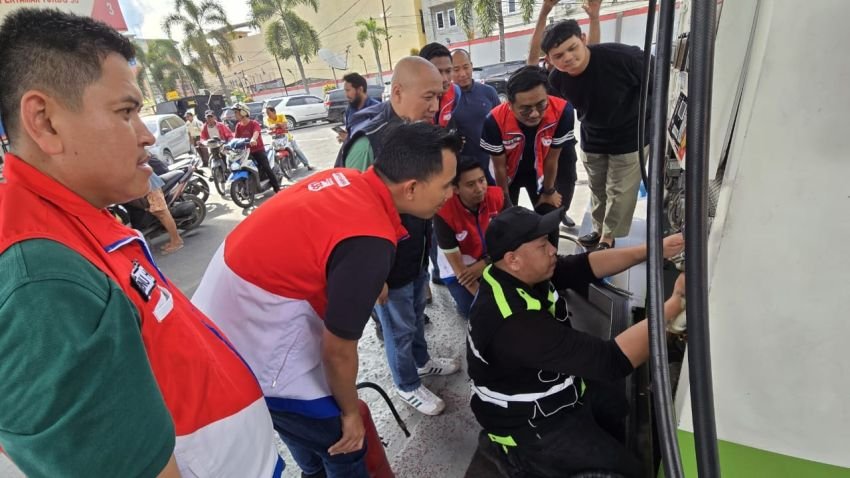 Pertamina Patra Niaga Regional Sumbagut Inspeksi ke SPBU