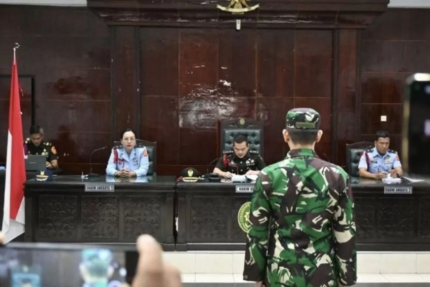 Pengadilan Militer Jatuhkan Vonis Seumur Hidup ke Prajurit Pembunuh Jurnalis
