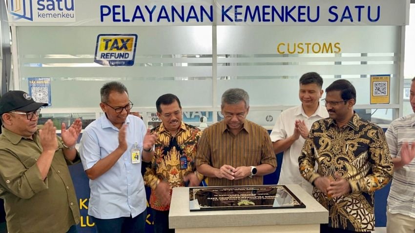 Kolaborasi DJP dengan DJBC, Layanan Kemenkeu Satu di Bandara Kualanamu Diresmikan