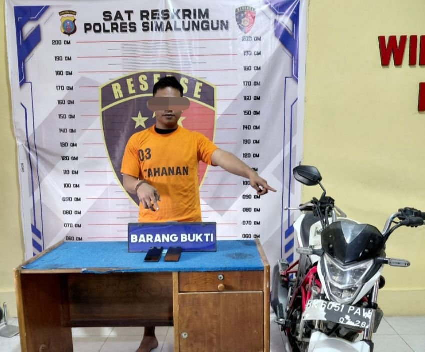 Pencuri Sepeda Motor di Simalungun Ditangkap Polisi di Batubara