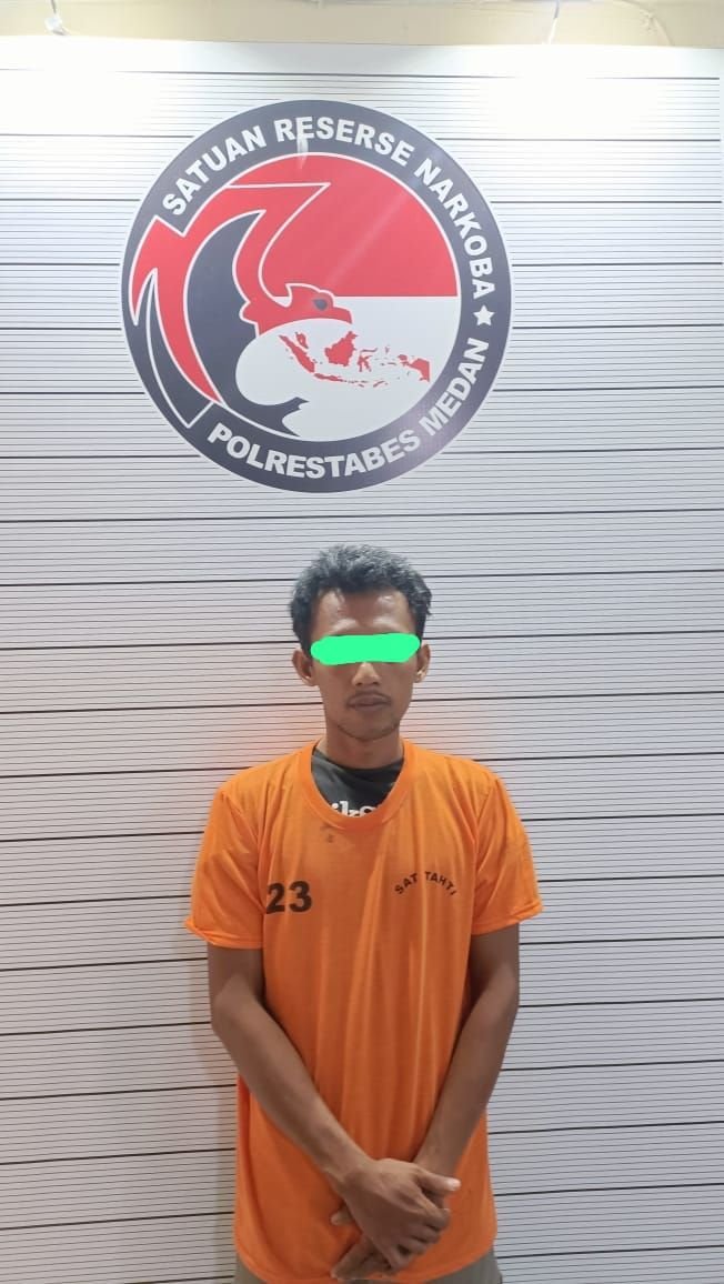 Satres Narkoba Ringkus Pengedar Sabu di Ladang