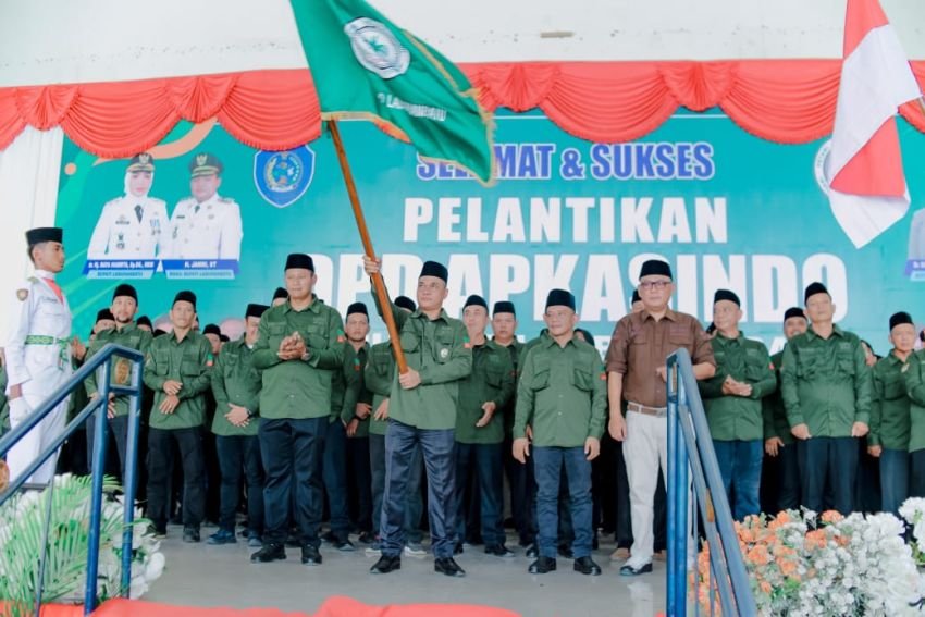 Bupati Hadiri Pelantikan Riswan Siahaan Jadi Ketua Apkasindo Labuhanbatu