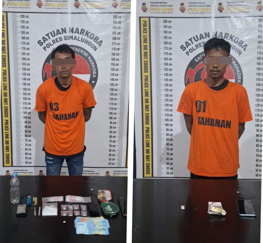 2 Bandar Narkoba di Gunung Malela Simalungun Ditangkap Polisi