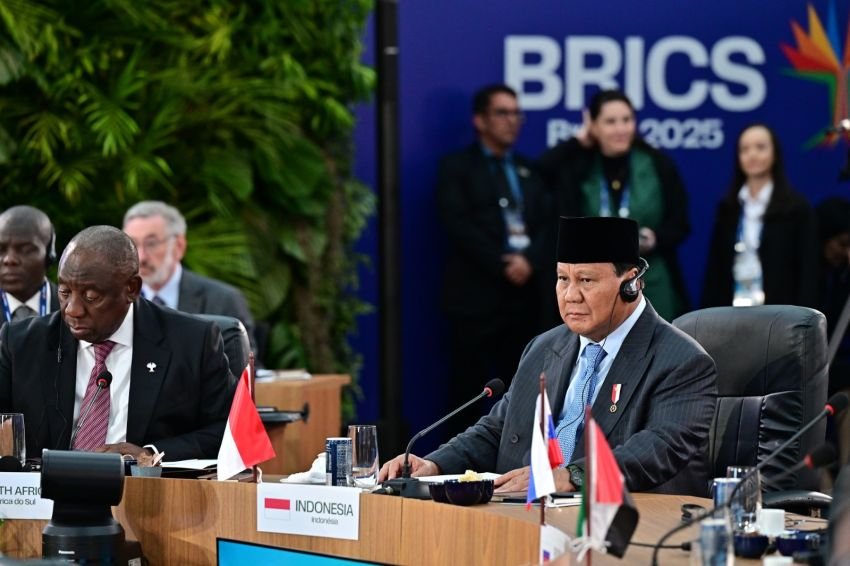 Hadiri KTT BRICS 2025, Prabowo Tegaskan Komitmen Indonesia pada Perdamaian dan Reformasi Global