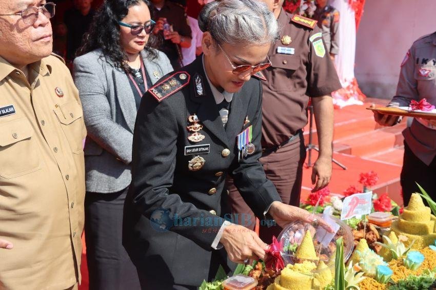 Hari Bhayangkara ke 79, Polres Pematangsiantar Bakti Kesehatan dan Syukuran