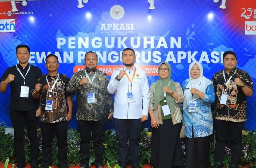 Bupati Labura Dikukuhkan Jadi Pengurus Apkasi 2025–2030 di Jakarta