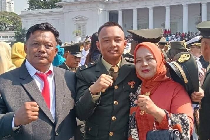 Anak Kades Perkebunan Hanna Labura Dilantik Jadi Perwira TNI