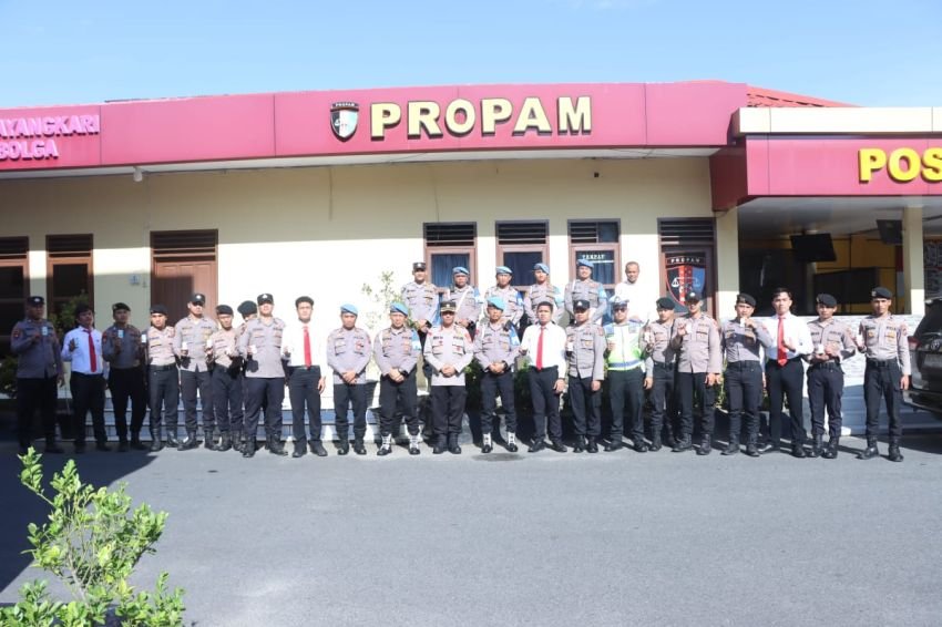 Propam Polda Sumut Gelar Ops Gaktibplin di Polres Sibolga