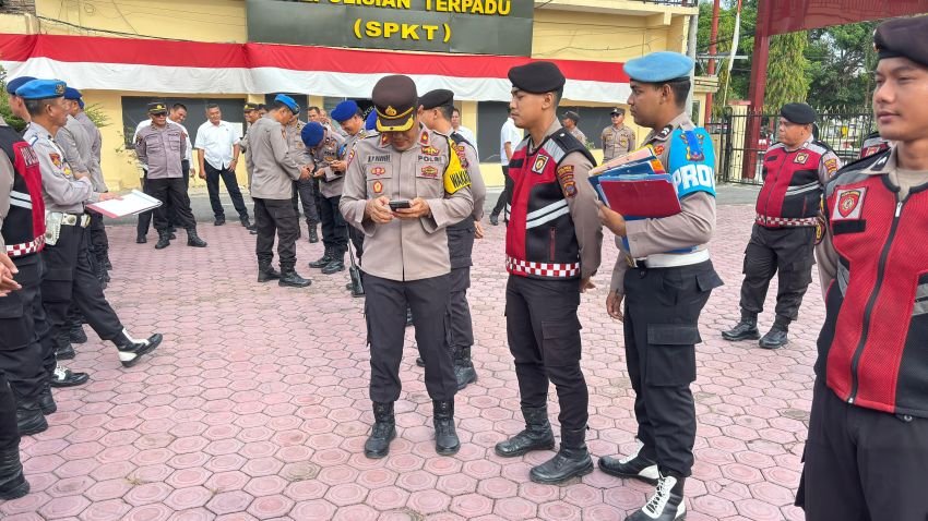 Antisipasi Judol Dan Pinjol, HP Personil Mendadak Diperiksa