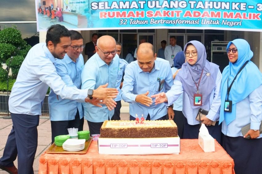 Peringati HUT ke-32, RS Adam Malik Tegaskan Komitmen Jadi Pilihan Utama di Sumut