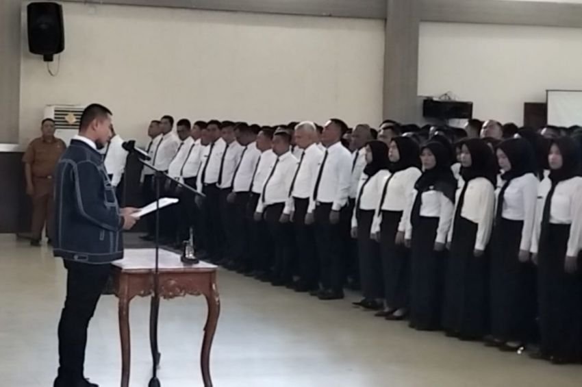 Tiga Hari Jelang HUT ke-17 Labura, 511 PPPK Pemkab Labura Dilantik