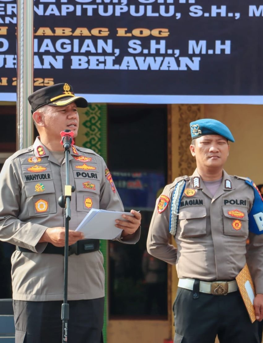 Kompol Jan Piter Napitupulu Kabag Ops Polres Belawan yang Baru