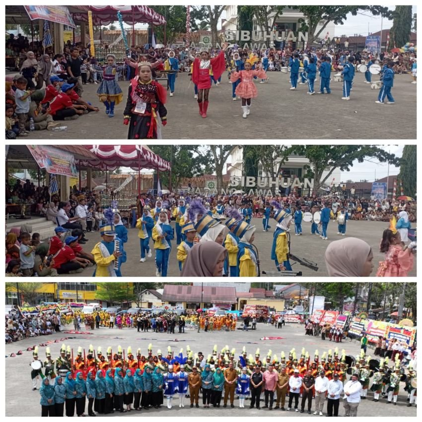Pelantikan Pengurus PDBI Palas 2025–2029 dan Lomba Drumband Semarakkan HUT ke-18 Padang Lawas