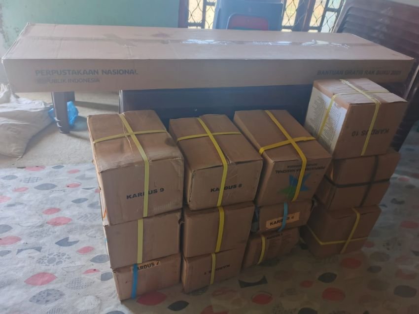Rumah Baca Pelita Bangsa Dapat Bantuan 1.000 Buku dari Perpustakaan Nasional