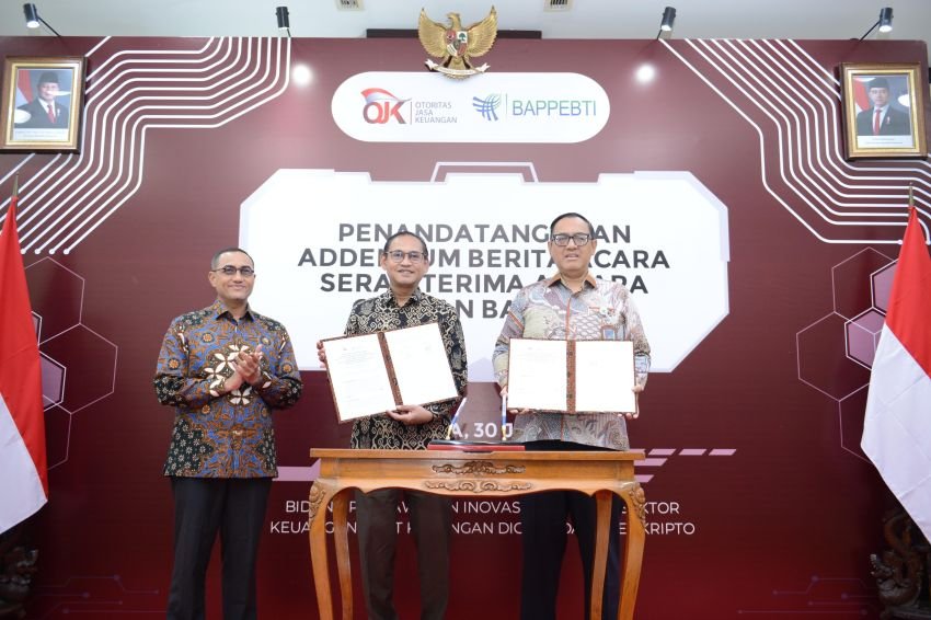 OJK dan Bappebti Tuntaskan Peralihan Pengawasan Aset Digital