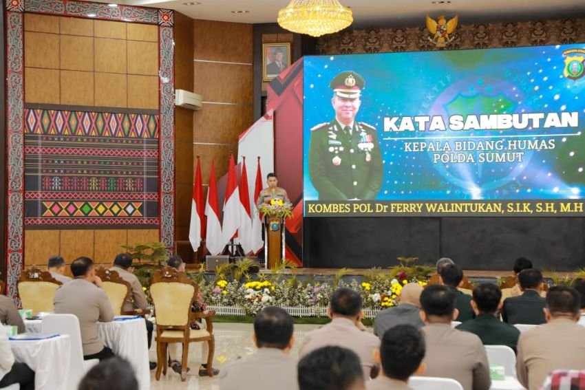 Polda Sumut Gelar Rakernis Perkuat Peran Humas sebagai Ujung Tombak Citra Polri