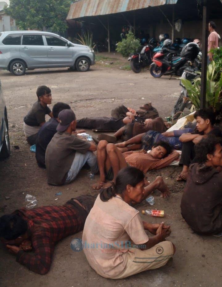 Pelaku Penjarahan Material Bangunan PT ARB Diringkus TNI AL