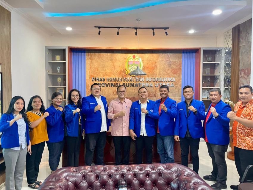 Diskominfo Sumut Jalin Kolaborasi Strategis dengan GAMKI untuk Dukung Pembangunan Inklusif