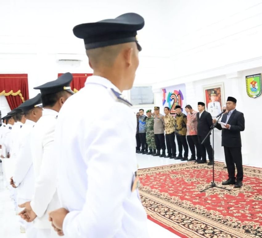 Bupati Sergai Kukuhkan Perpanjangan Masa Jabatan 10 Kades