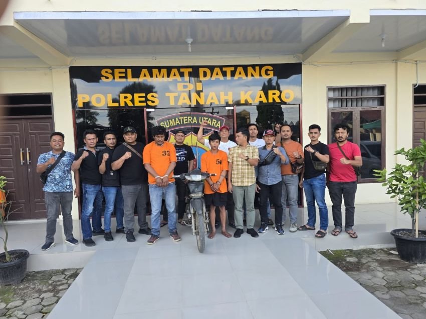 Polres Tanah Karo Ungkap Kasus Pencurian Sepeda Motor