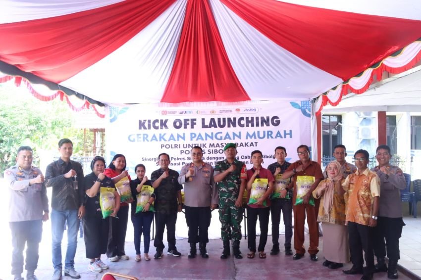 Polres Sibolga Hadirkan Instansi Terkait dan Warga Ikuti Zoom Meeting Kick Off Launching GPM