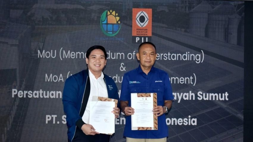 PII Sumut-Solar Jaya Energy Indonesia Teken MoU Percepatan Energi Baru Terbarukan