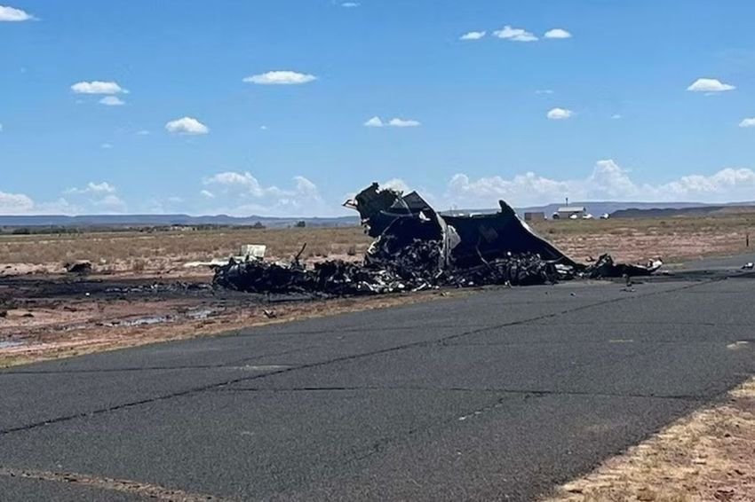 Pesawat Medis Jatuh di Arizona, 4 Orang Tewas