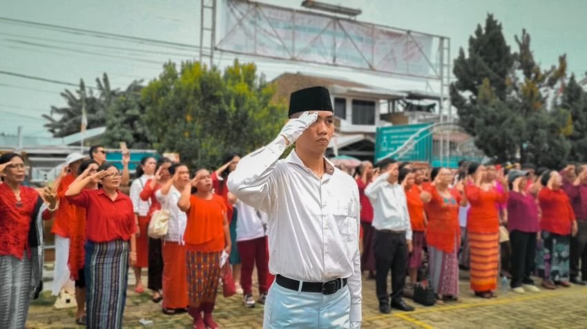 HKBP Sentosa Ujung Serdang Gelar Upacara dan Lomba Meriahkan HUT ke-80 RI