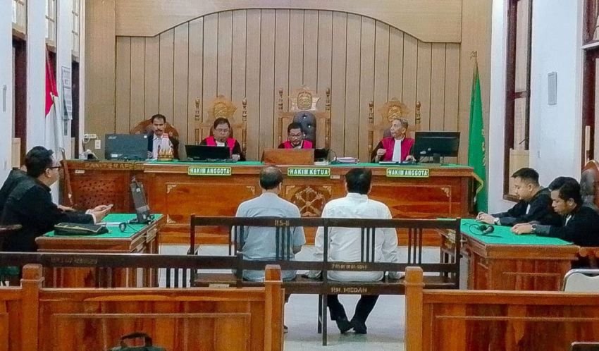 Mantan Pinca dan Kasi Pemasaran Bank Sumut Seirampah Divonis 16 Bulan Penjara
