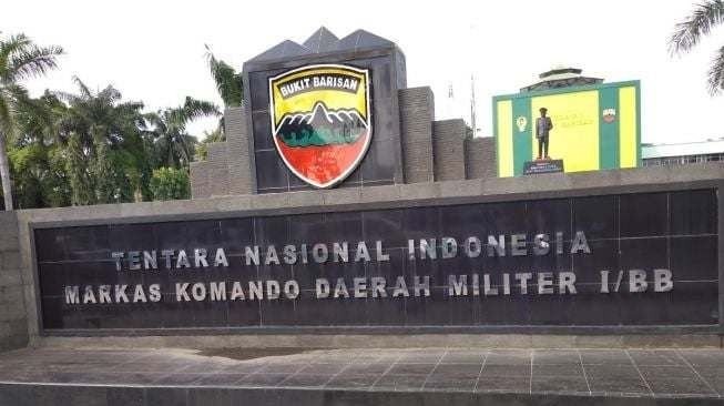 Wilayah Kodam I Bukit Barisan Tinggal Provinsi Sumut