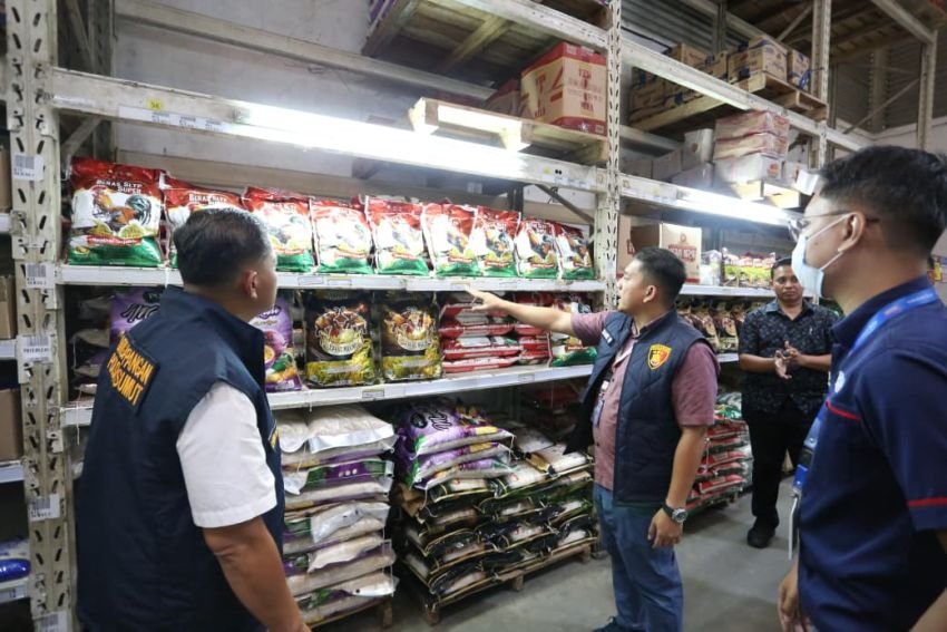 Polda Sumut Temukan Penjualan Beras di Atas HET