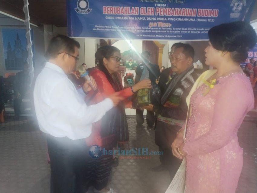 Dana Terkumpul di Pesta Puncak Transformasi HKBP Habinsaran Capai Rp250 Juta Lebih