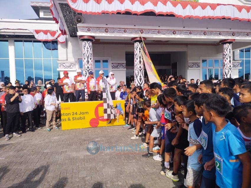 Bupati Simalungun Lepas 1.000 Peserta Fun Run 10 KM