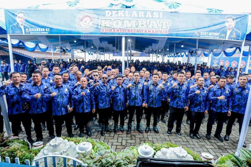 DPW Kombat Sumut Resmi Terbentuk, Ricky Anthony Terima Mandat Ketua