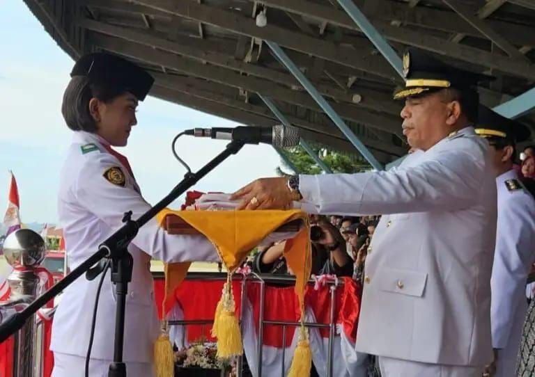 Peringatan Detik-Detik Proklamasi HUT ke-80 RI di Kabanjahe Hikmat