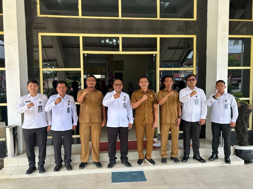 Kalapas Barus Temui Bupati Tapteng, Bahas Penyerahan Remisi Narapidana