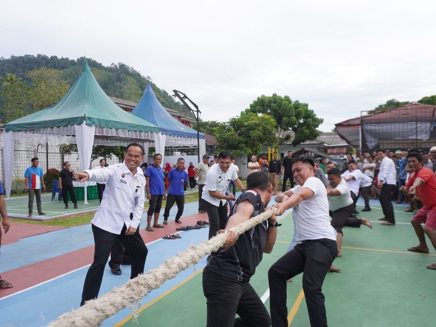 Semarak HUT ke-80 Kemerdekaan RI di Lapas Sibolga Bertabur Hadiah