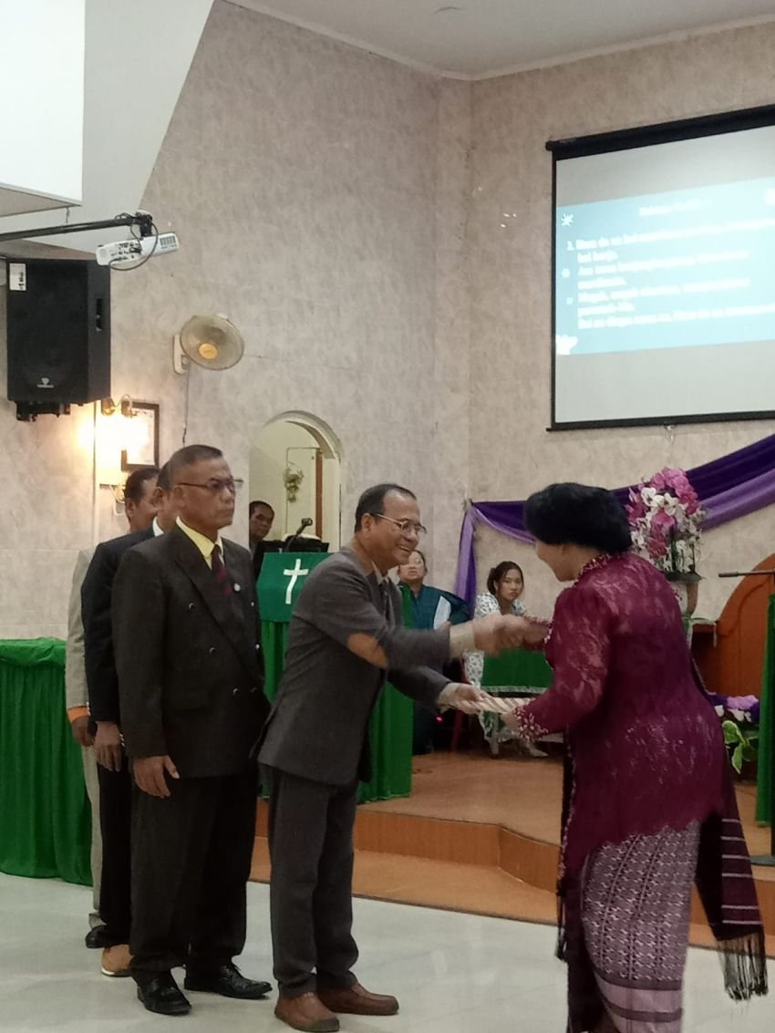 Rusdiana Gultom Dilantik Bendahara PAW Seksi Inang GKPS Tanjungbalai