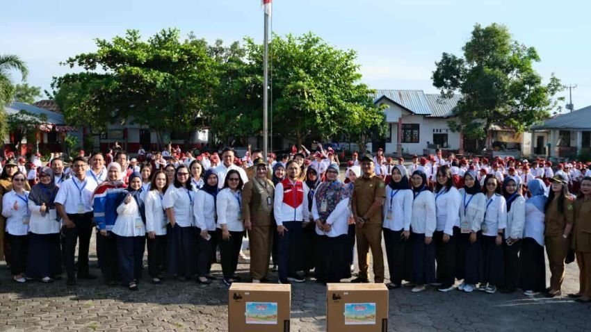 Pertamina Energi Negeri 8.0 Jangkau Ribuan Siswa SD di Medan dan Lhokseumawe