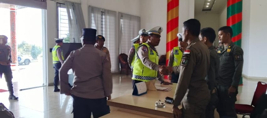 Polres Humbahas Gelar Patroli Skala Besar