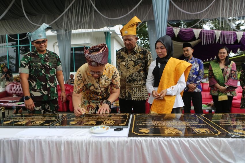 Bupati Langkat Apresiasi PT Rapala Bangun Jalan 13 Km dan 5 Jembatan di Batang Serangan