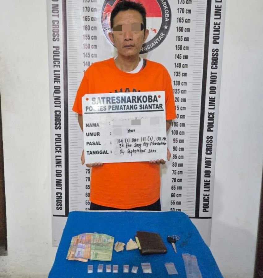 Pemilik Sabu dan Ganja di Ringkus Polisi di Jalan Merpati