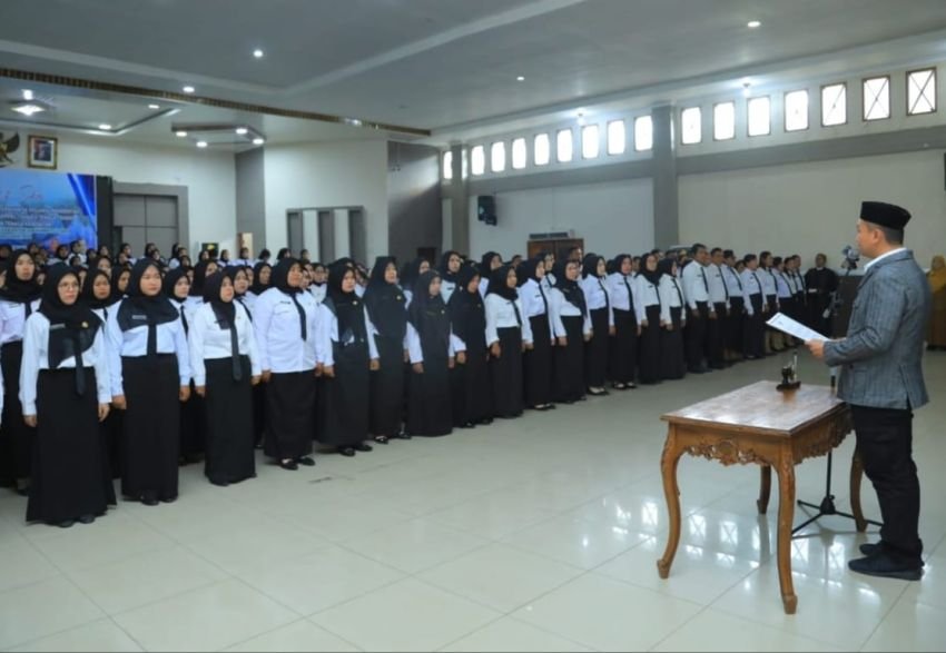 431 P3K Pemkab Labura Dilantik
